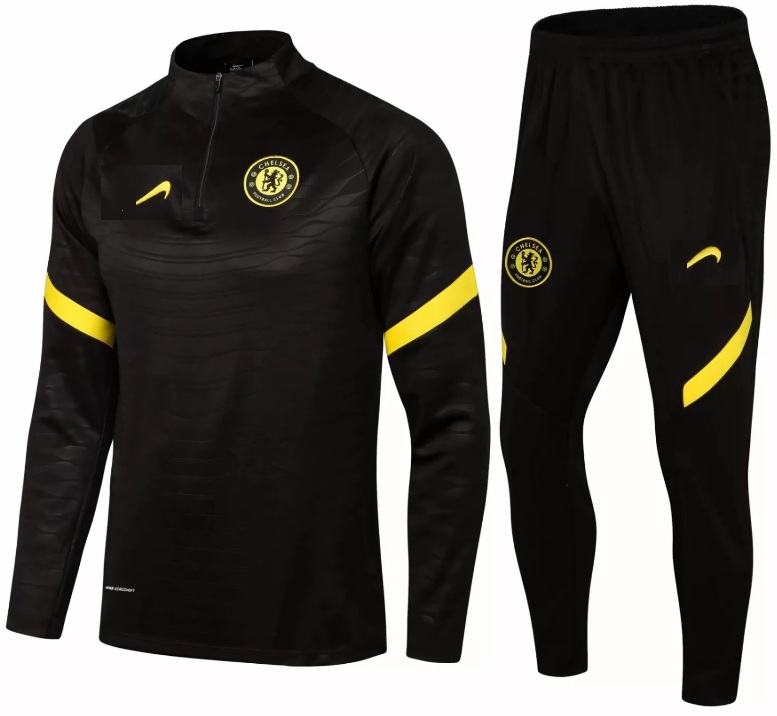 Kit treinamento Chelsea 2021 2022 Preto